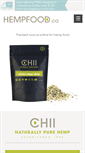 Mobile Screenshot of hempfood.ca